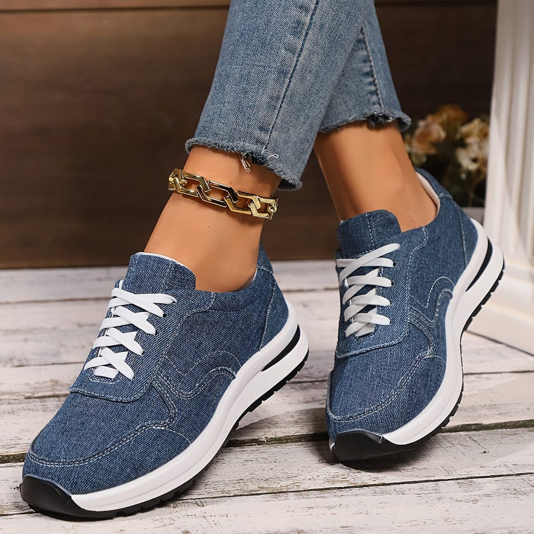 Elevé Orthopedic Denim Sneakers