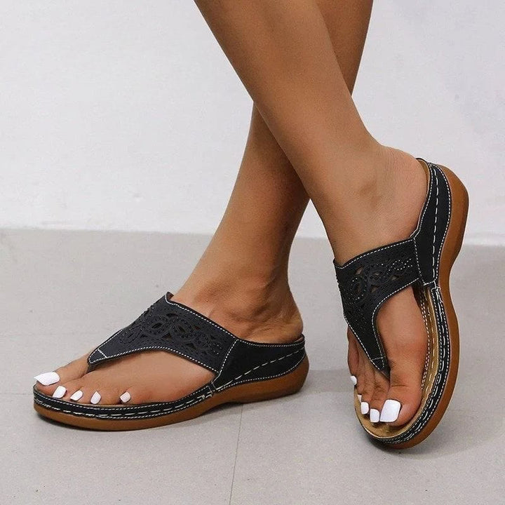 Pescoluse Orthopedic Leather Sandals