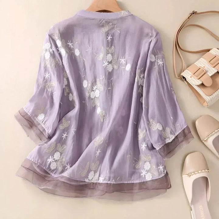 Laurienne Linen Blouse