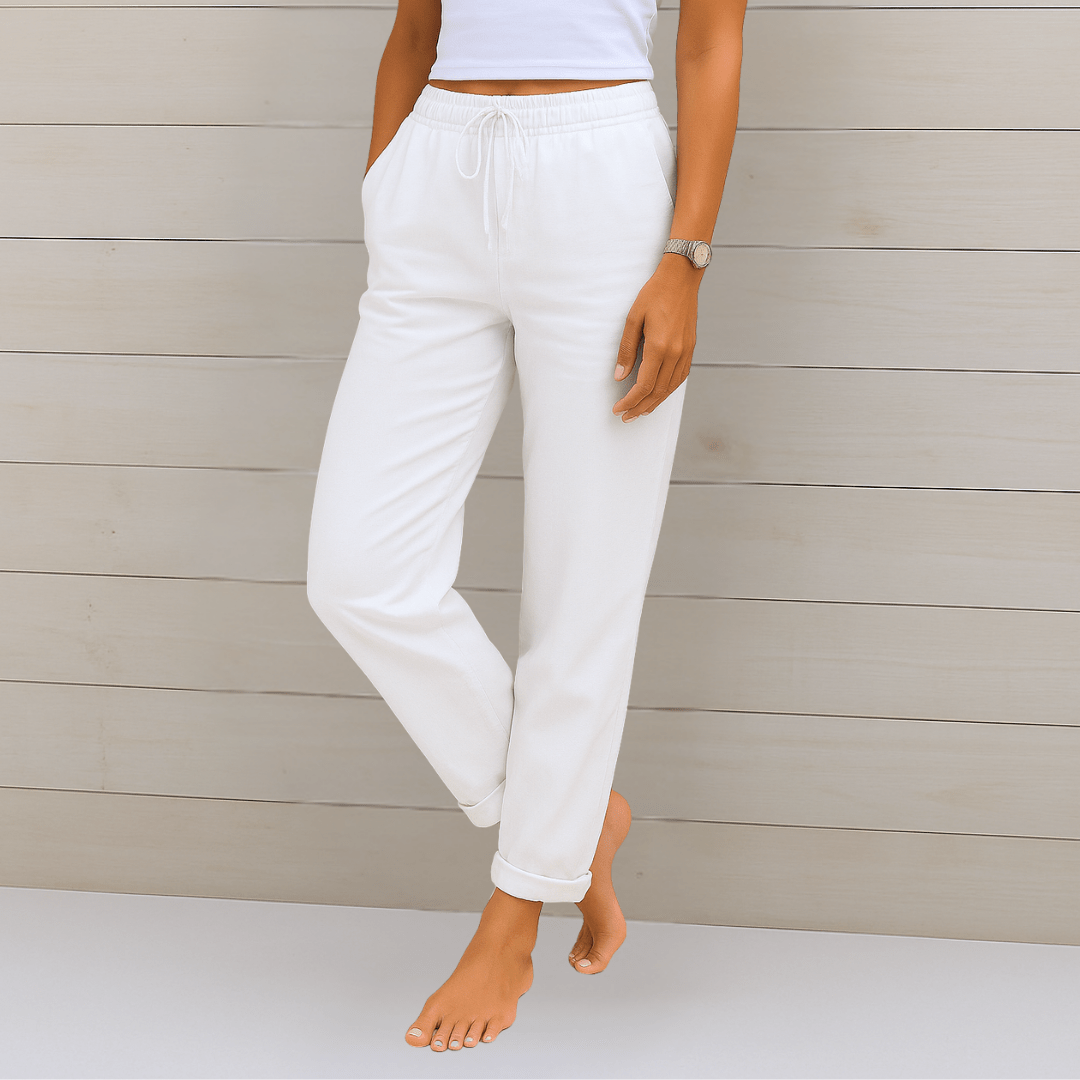 Maylora Linen Stretch Pants