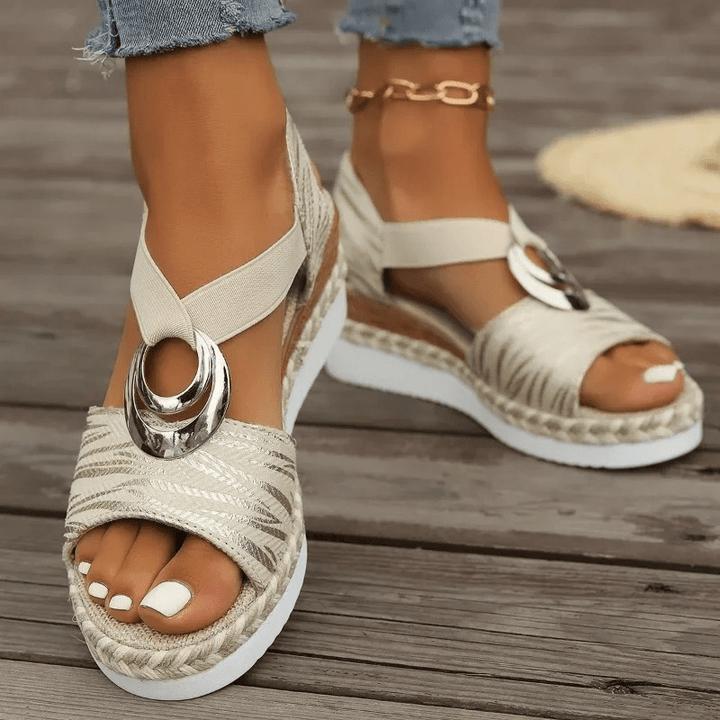 Aurora Orthopedic Wedge Sandals