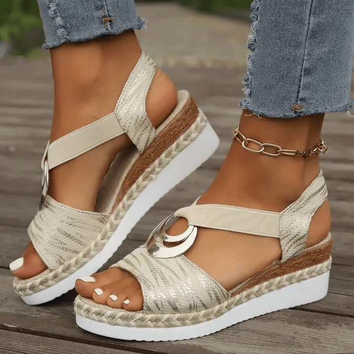 Aurora Orthopedic Wedge Sandals
