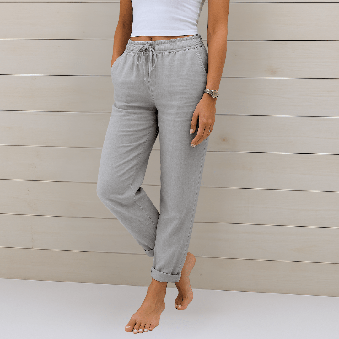 Maylora Linen Stretch Pants
