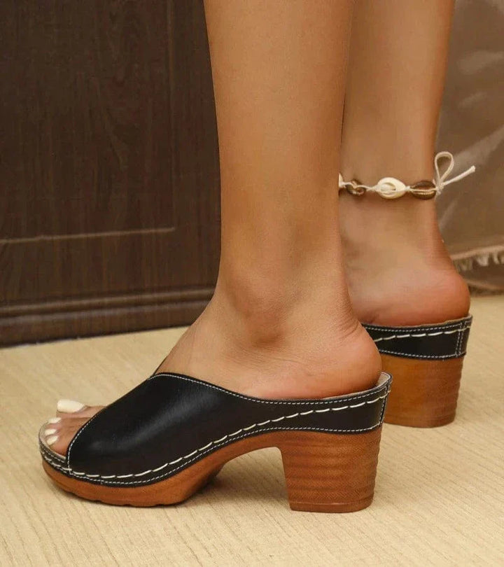 Noemi V-Cut Heels