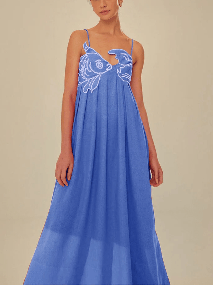 Fish Top Maxi Dress