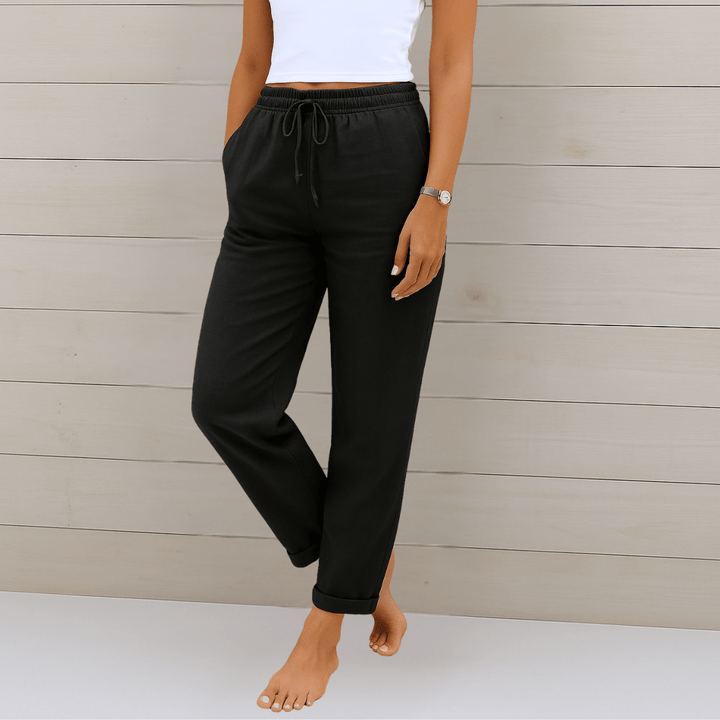 Maylora Linen Stretch Pants