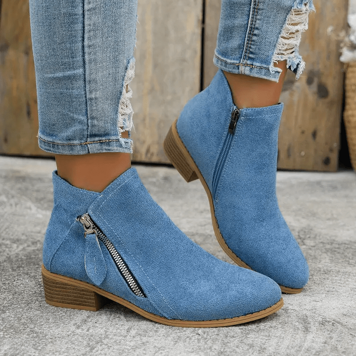 Alba Zipper Boots