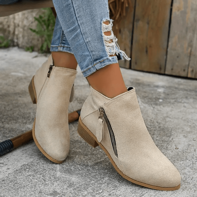 Alba Zipper Boots