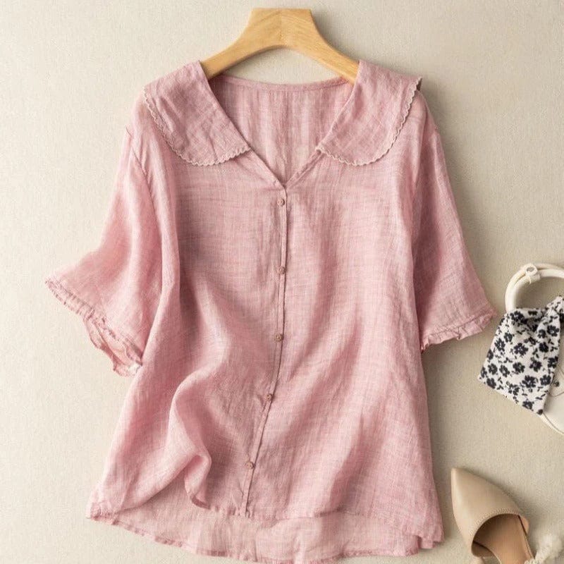 Élise Linen Blouse