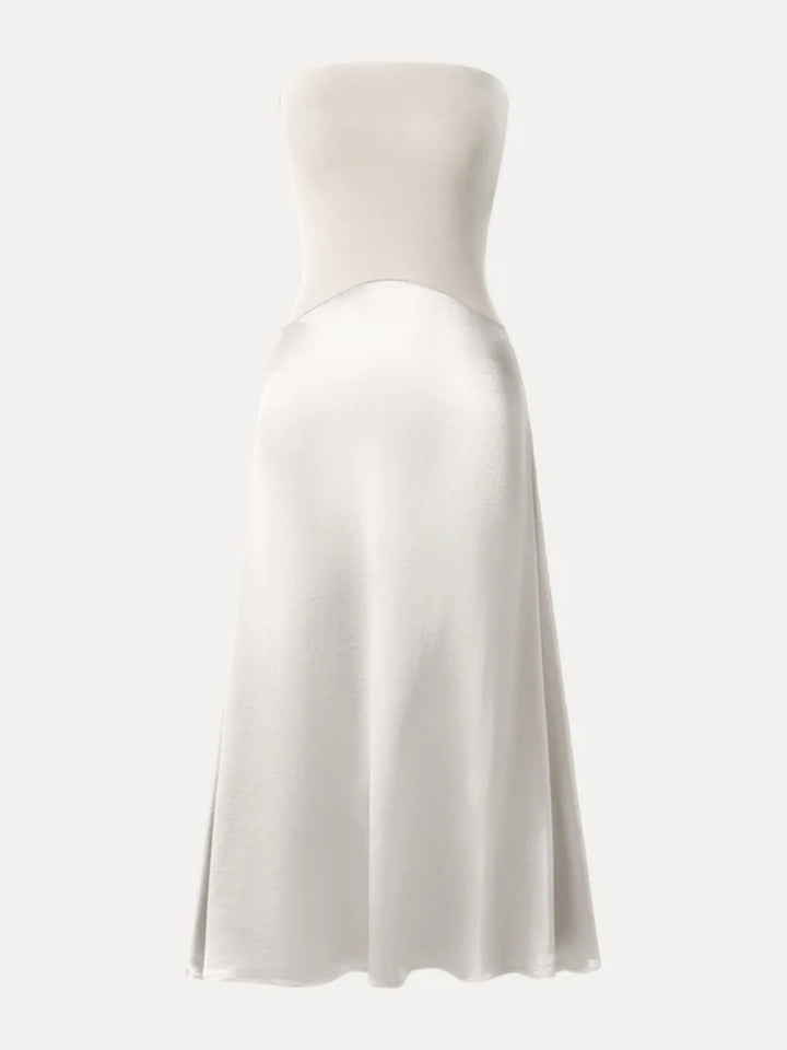 Midnight Anti-Slip Off-Shoulder Midi Dress