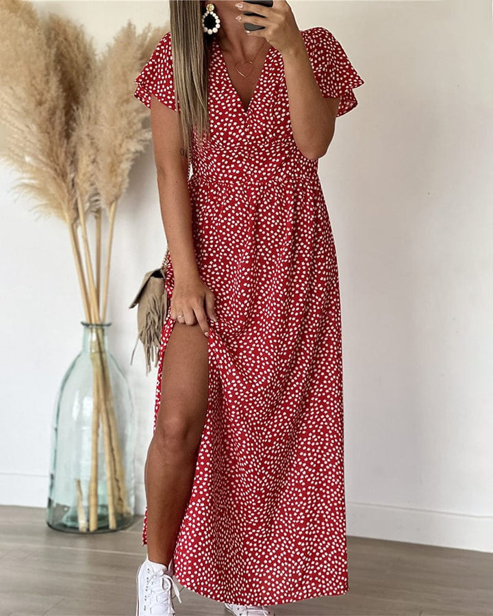 Vivian V-Neck Dress