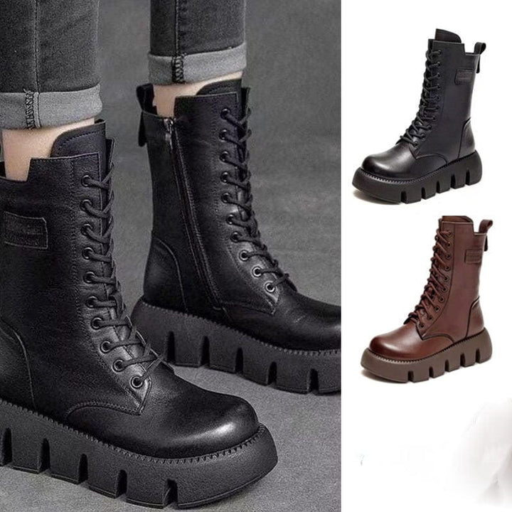 Ophelia Orthopedic Leather Boots