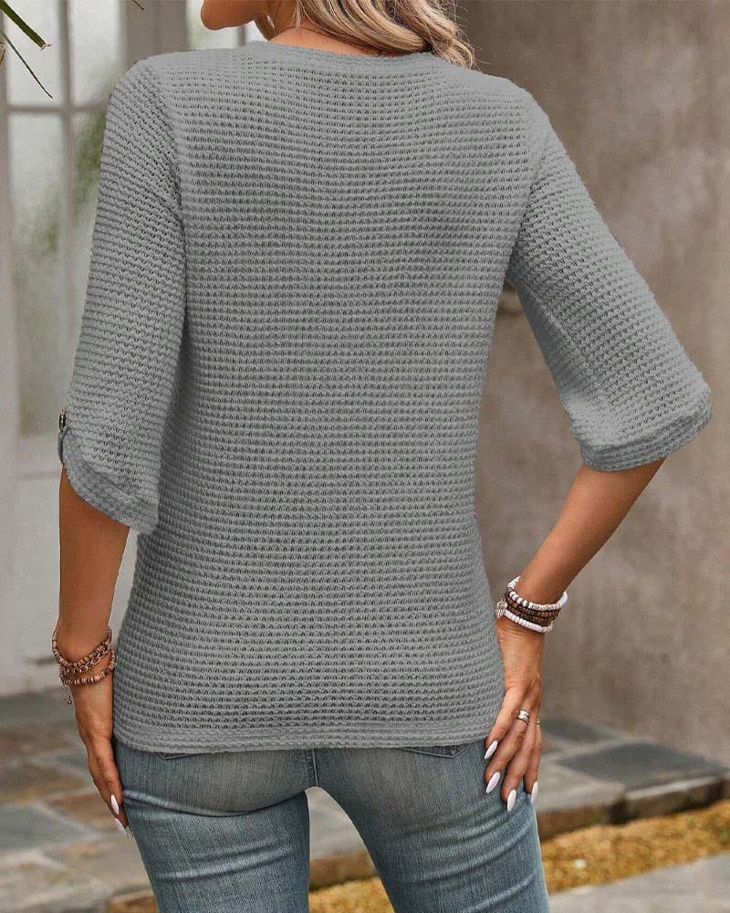 Valeria Half-Sleeve Top