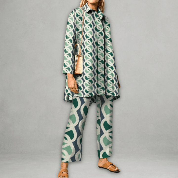 Zareen Retro Two-Piece Set