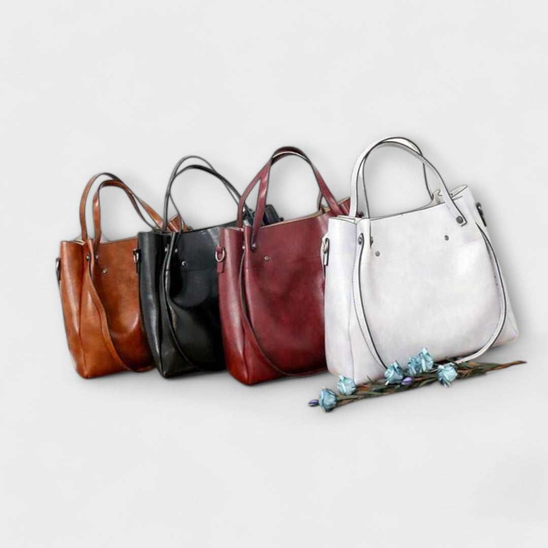 Ava - 4-Piece Vintage Bag Set