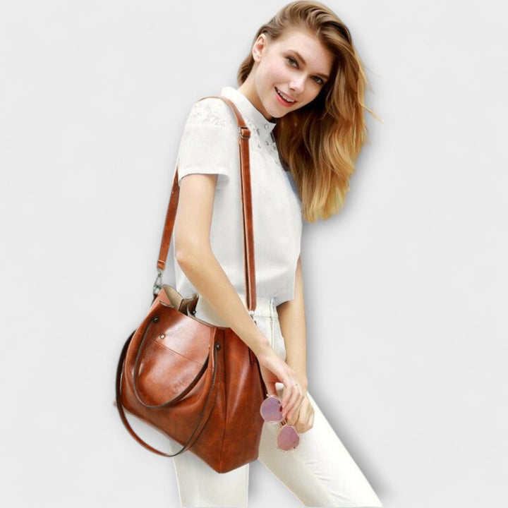 Ava - 4-Piece Vintage Bag Set