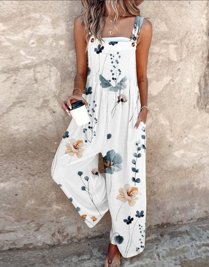 Lina Sleeveless Summer Jumpsuit