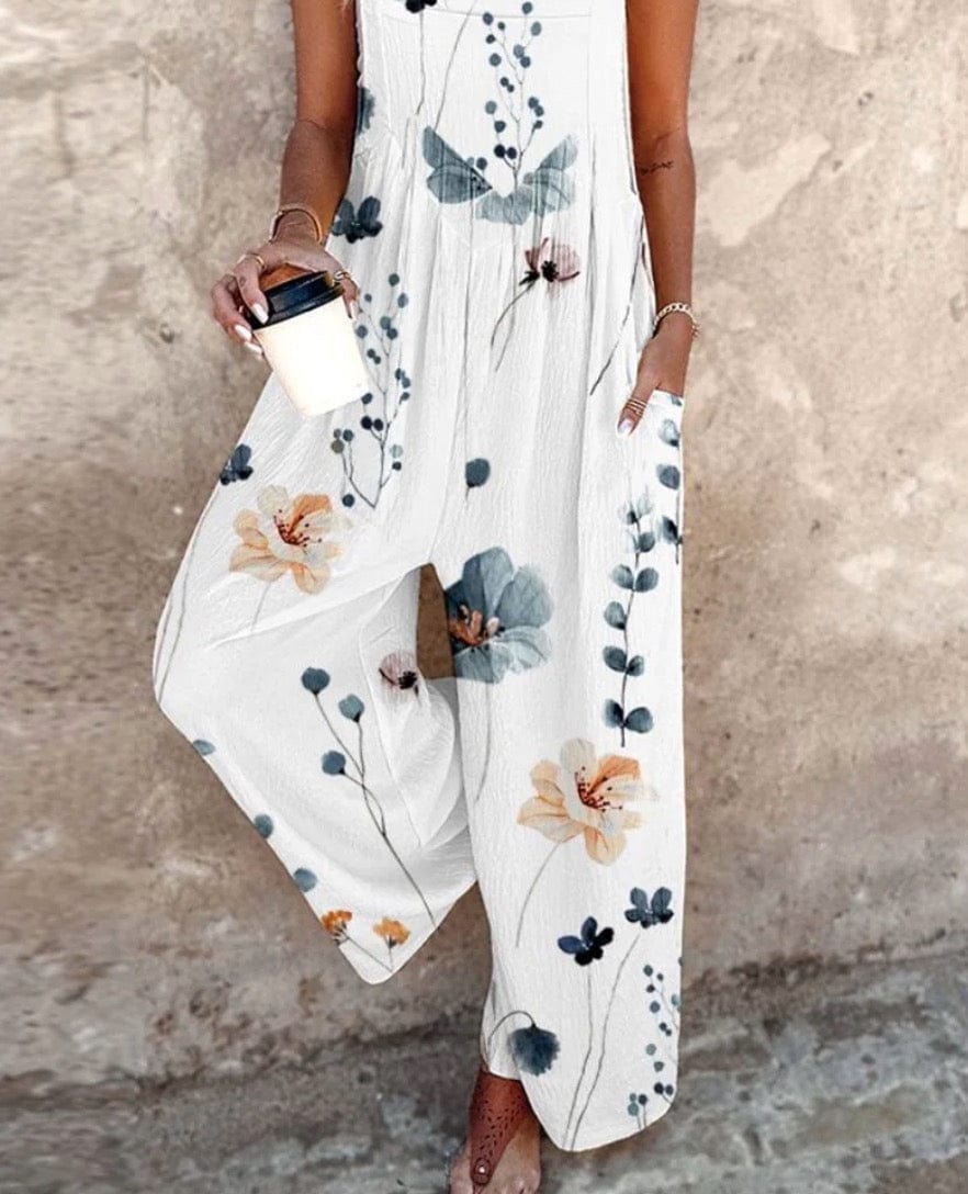 Lina Sleeveless Summer Jumpsuit