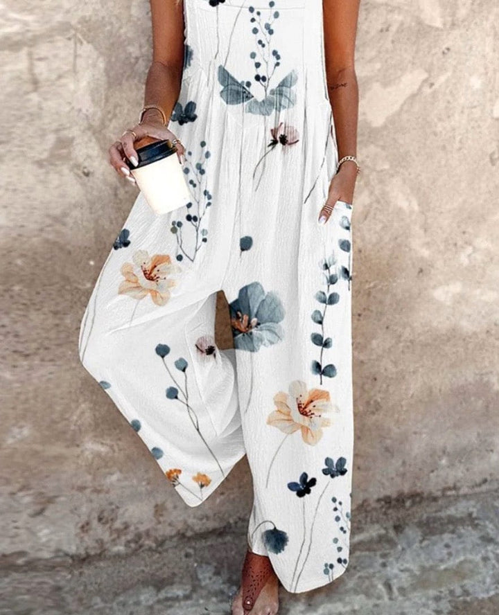 Lina Sleeveless Summer Jumpsuit