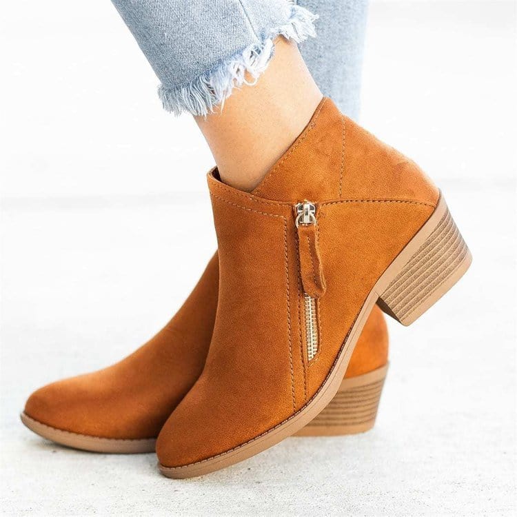 Alba Zipper Boots