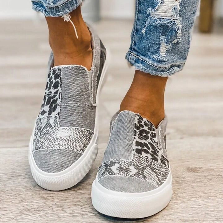 Noemi Canvas Slip-On Sneakers