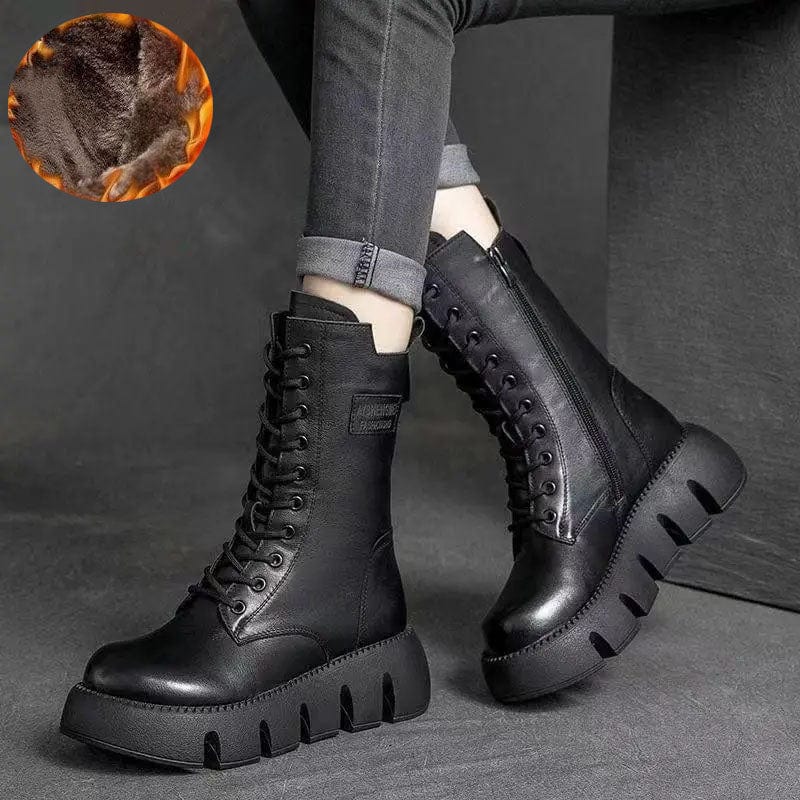 Ophelia Orthopedic Leather Boots