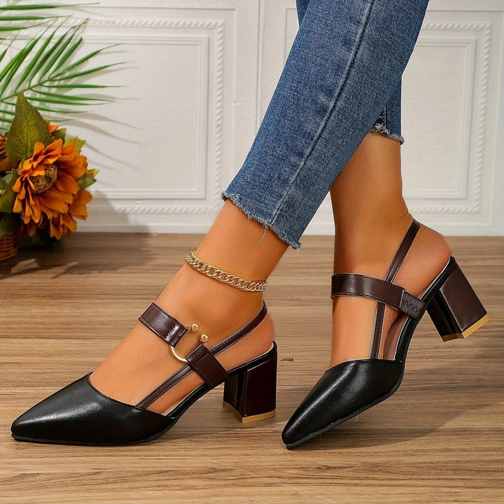 Tessa Sculpted Strap Heels