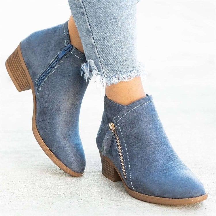 Alba Zipper Boots