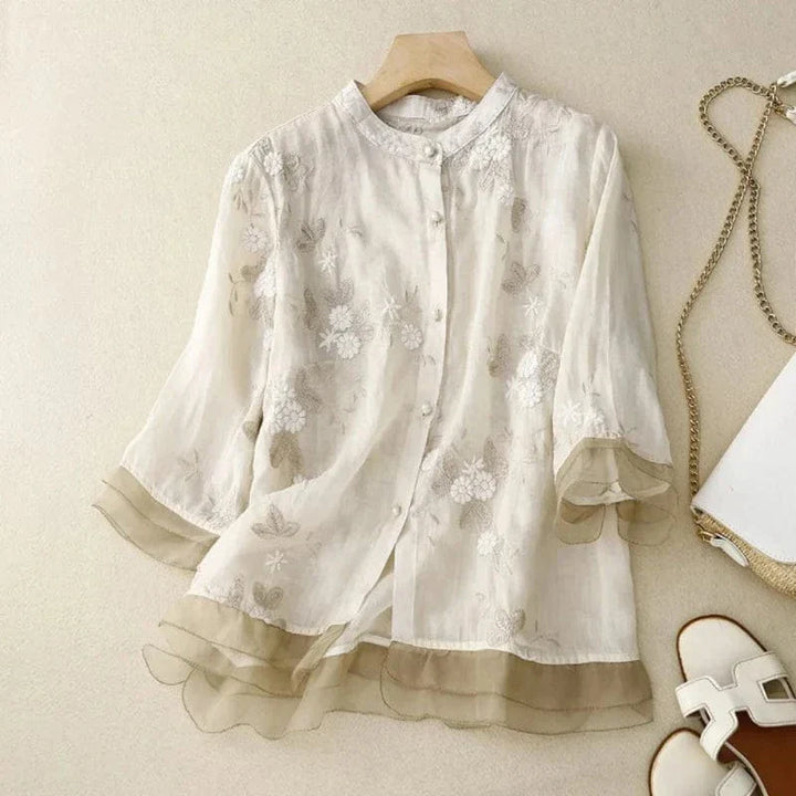 Laurienne Linen Blouse