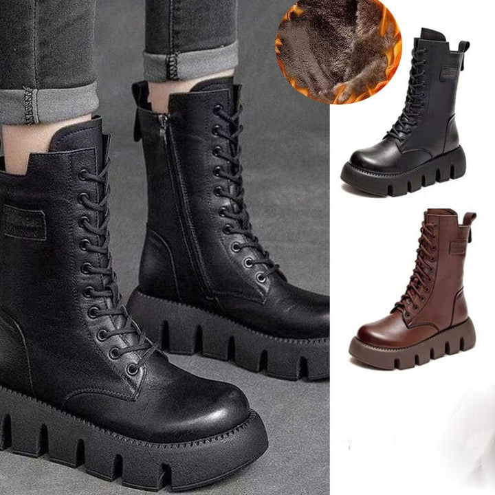 Ophelia Orthopedic Leather Boots