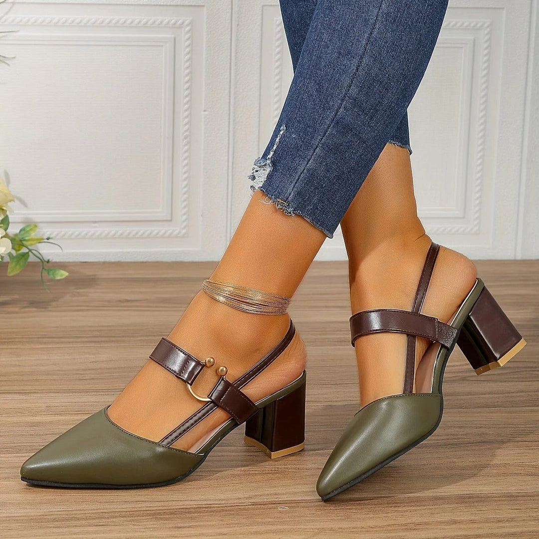 Tessa Sculpted Strap Heels