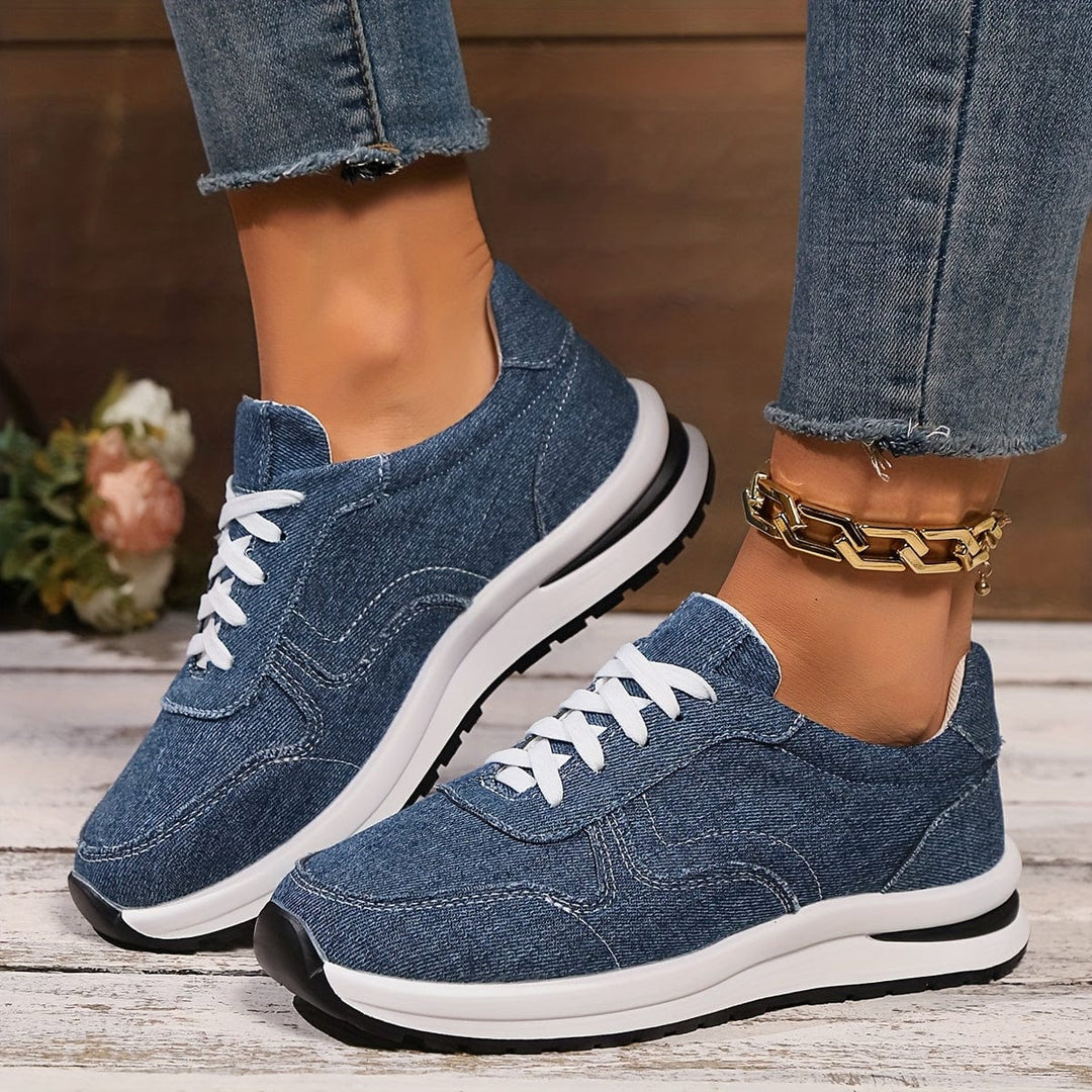 Elevé Orthopedic Denim Sneakers