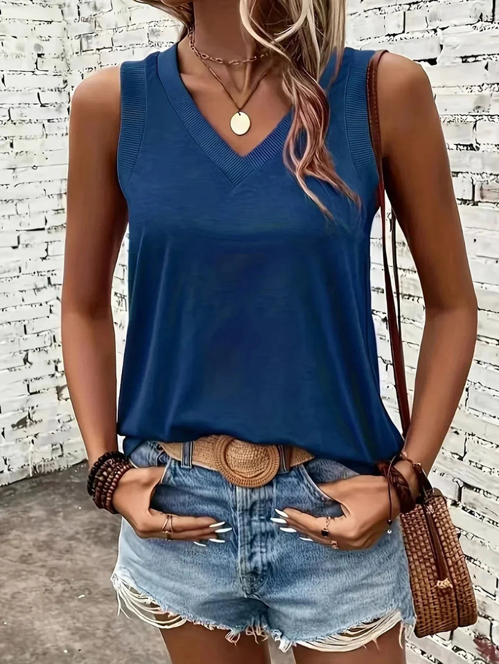 Assila V-Neck Top