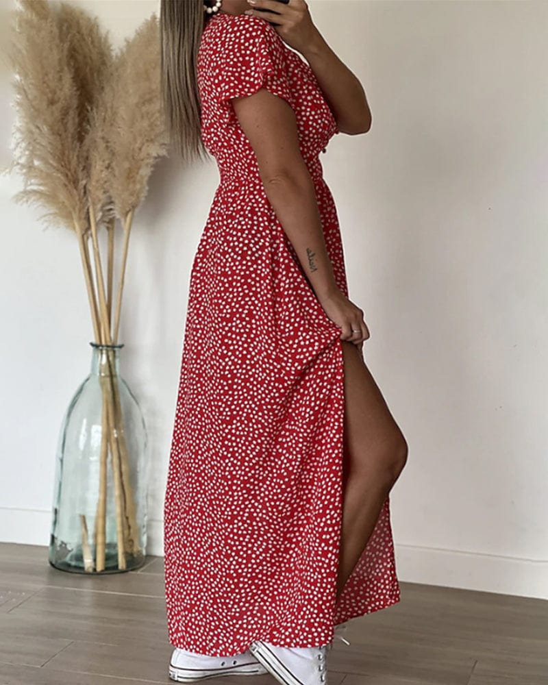 Vivian V-Neck Dress