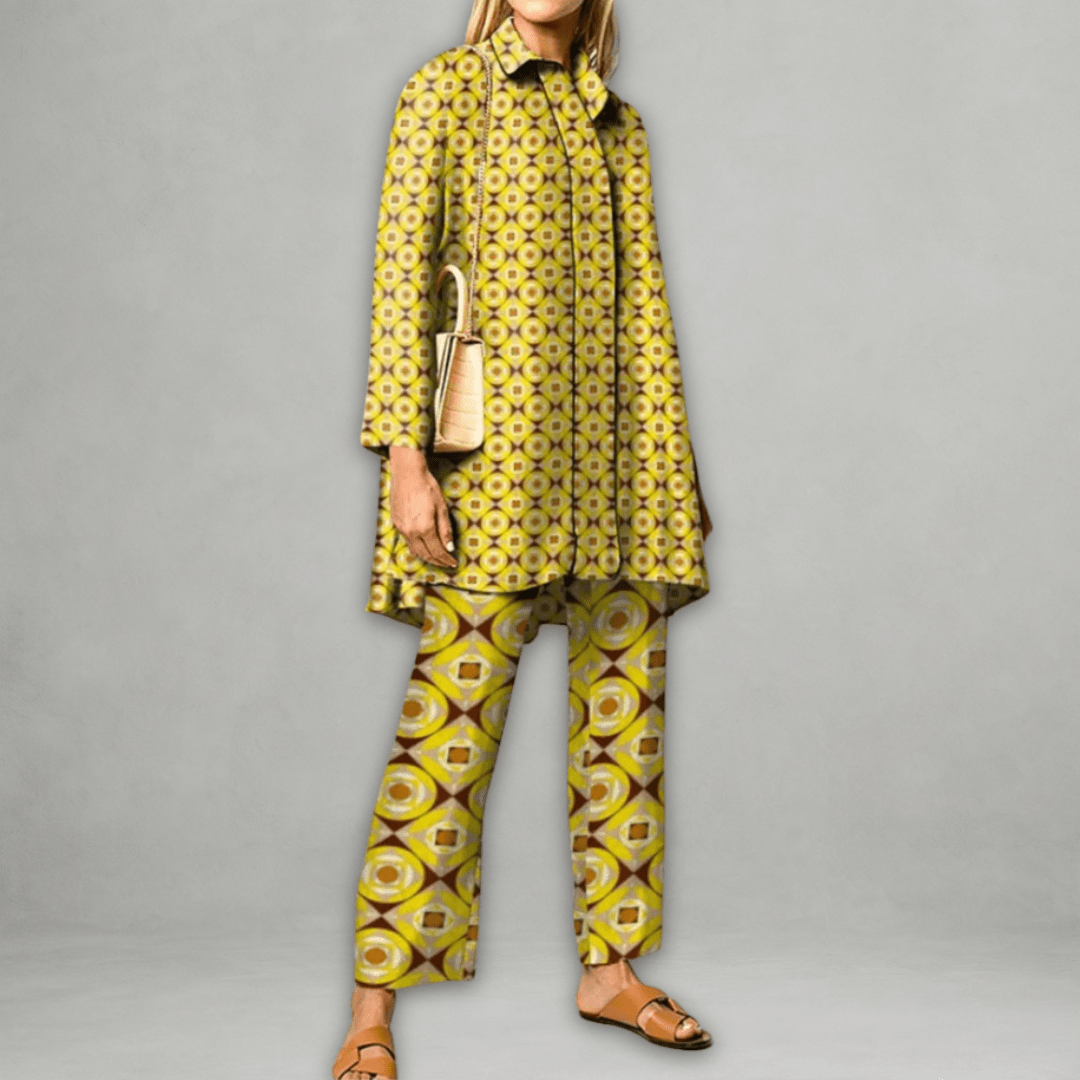 Zareen Retro Two-Piece Set