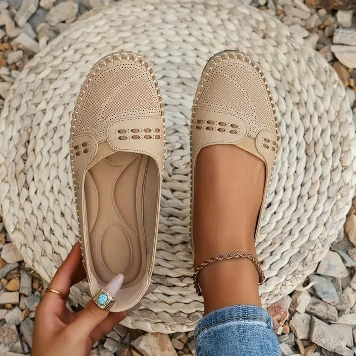 Alma Vintage Leather Loafers