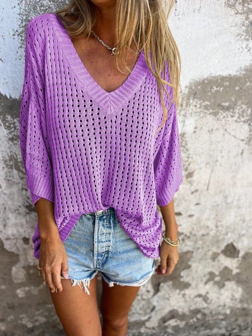 Ocean Whisper Knit Sweater