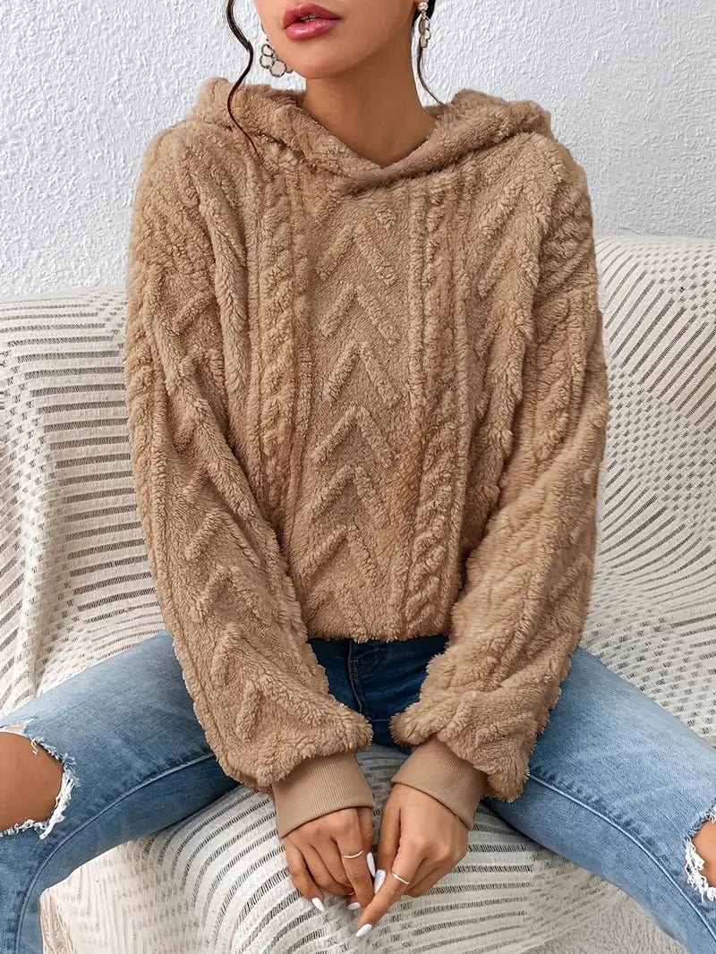 The Chill Cocoon Knit Hoodie