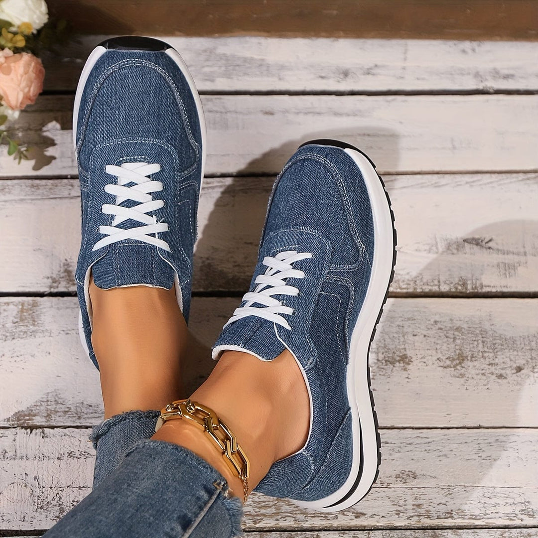 Elevé Orthopedic Denim Sneakers