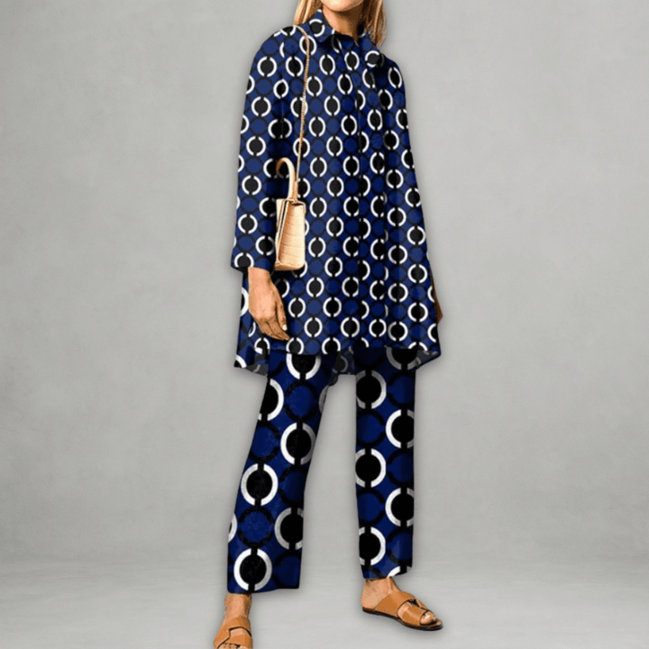 Zareen Retro Two-Piece Set