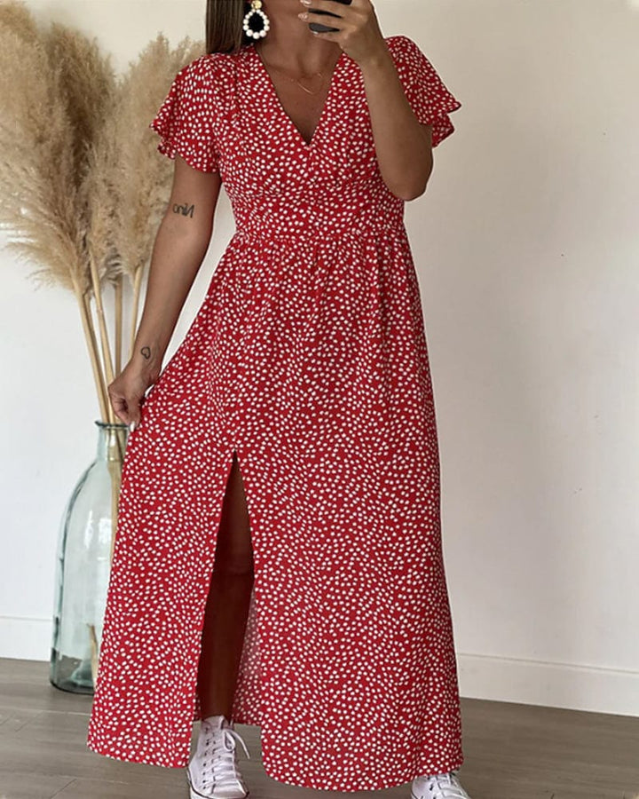 Vivian V-Neck Dress
