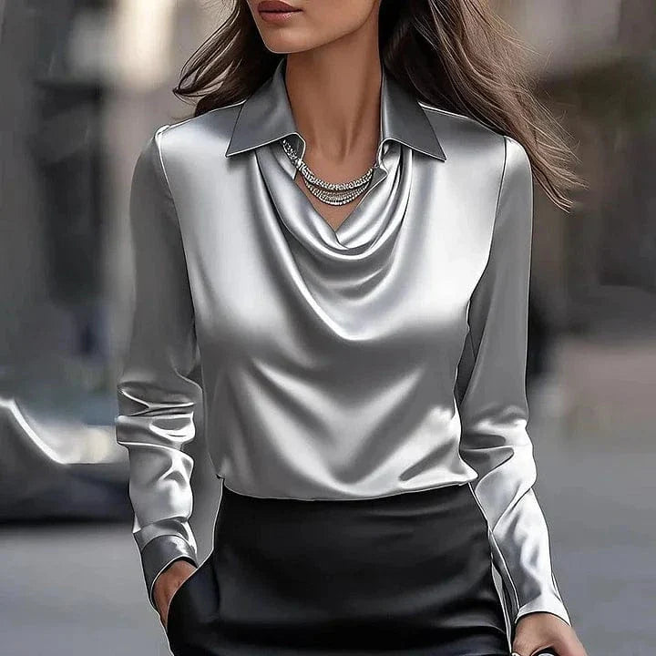 Alira Satin Blouse