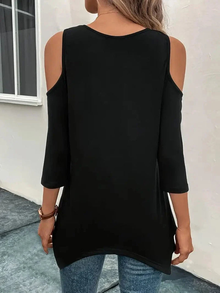 Vivia Open Shoulder Top