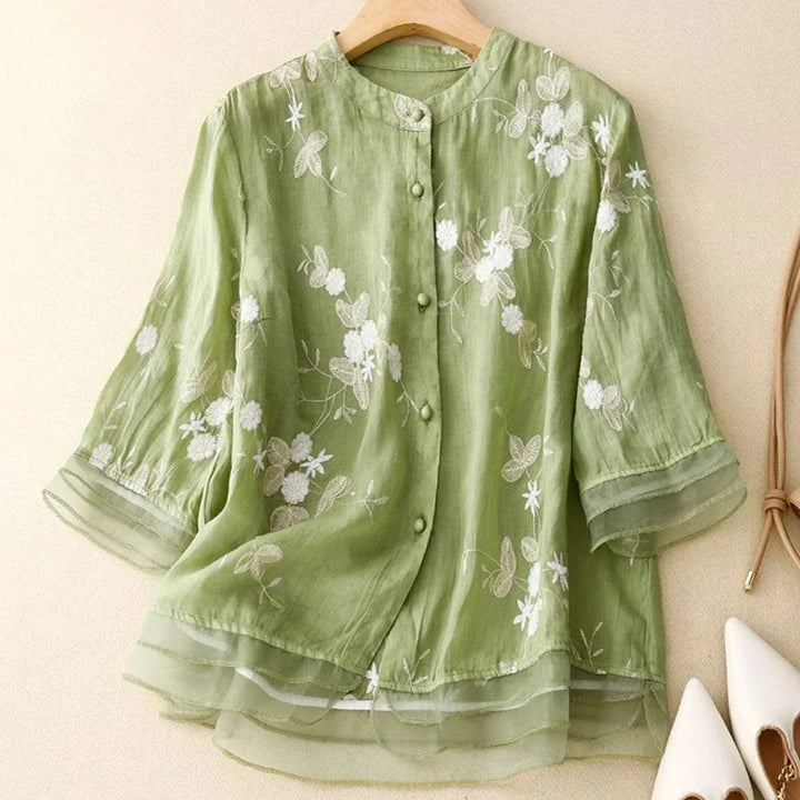Laurienne Linen Blouse
