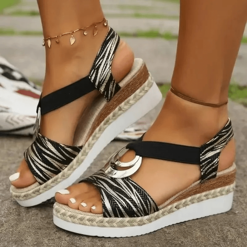 Aurora Orthopedic Wedge Sandals