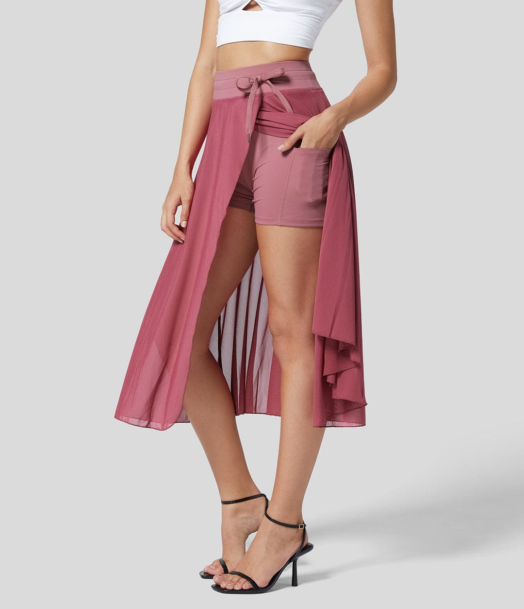 Livia 2-in-1 Midi Skirt