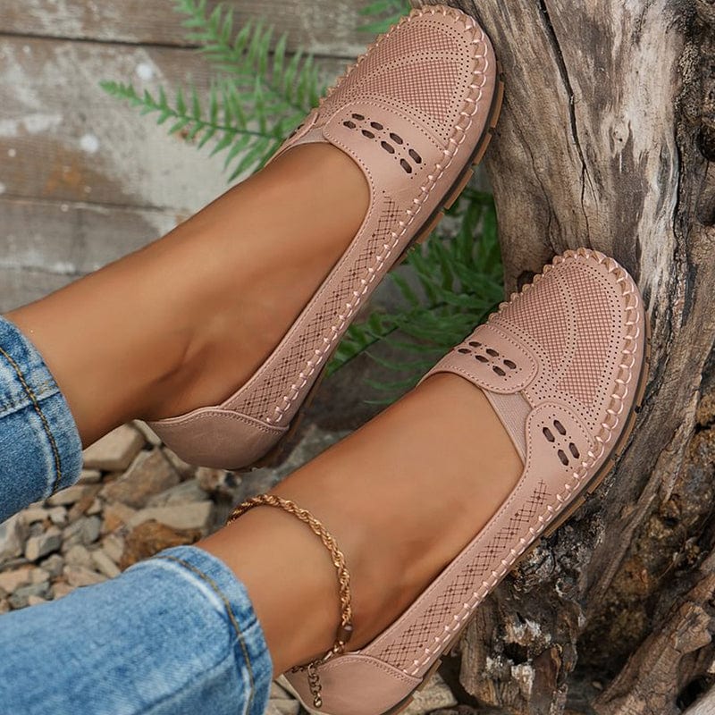 Alma Vintage Leather Loafers