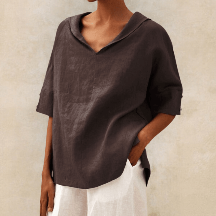 Zoë Linen Blouse