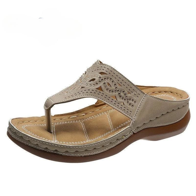 Pescoluse Orthopedic Leather Sandals