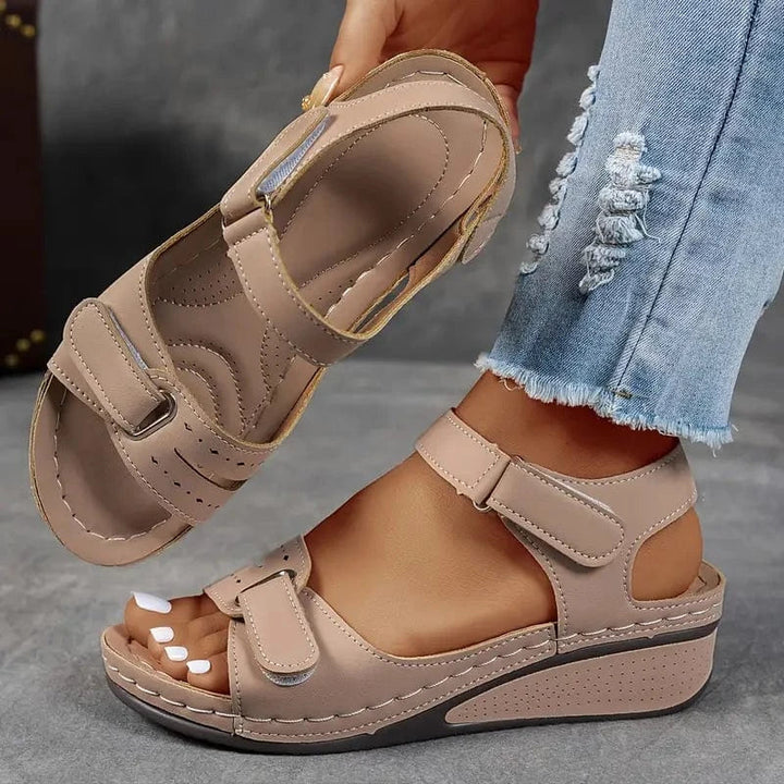 Alba Noree Leather Sandals